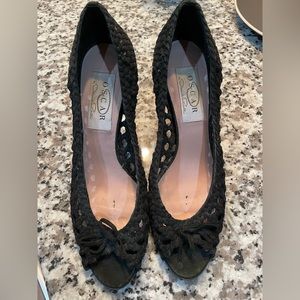Vintage Oscar de la Renta heels.